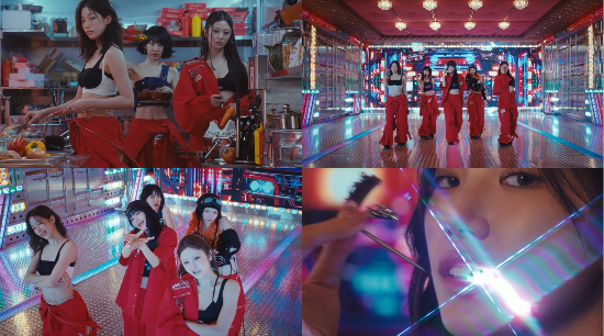 LE SSERAFIM Releases "SPAGHETTI" Music Video Teaser