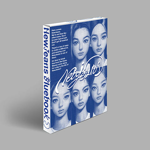 NEWJEANS - NEW JEANS Bluebook The 1st Debut EP NEWJEANS - NEW JEANS Bluebook The 1st Debut EP