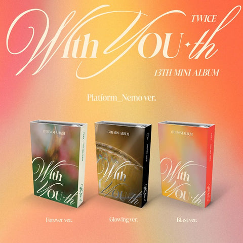 TWICE - 13th Mini Album With YOU-th (Platform_Nemo ver.) TWICE - 13th Mini Album With YOU-th (Platform_Nemo ver.)