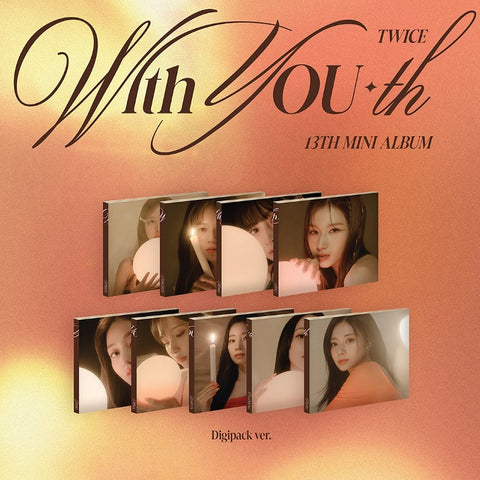 TWICE 13th Mini Album With YOU-Th (Digipack Ver.) TWICE 13th Mini Album With YOU-Th (Digipack Ver.)