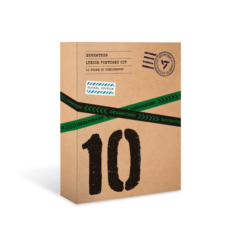 SEVENTEEN Lyrics Postcard Kit SEVENTEEN Lyrics Postcard Kit