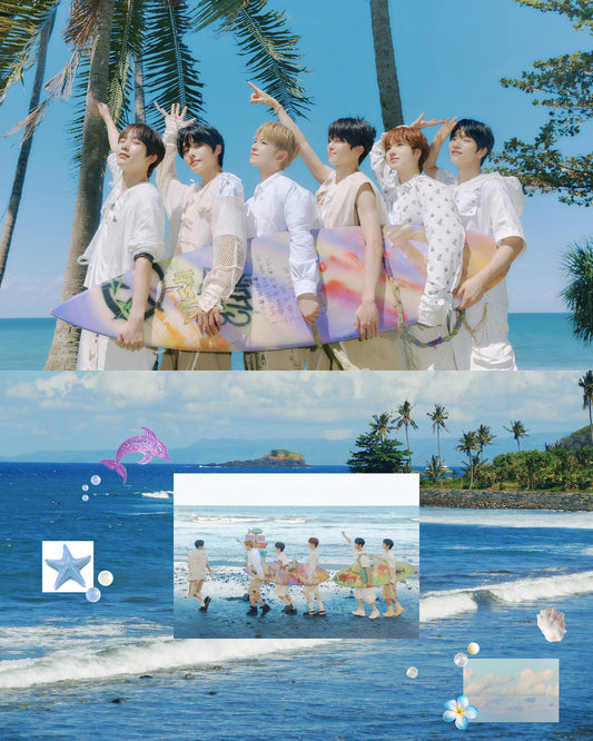 NCT WISH Releases Music Video for Pre-Release Track "Surf"