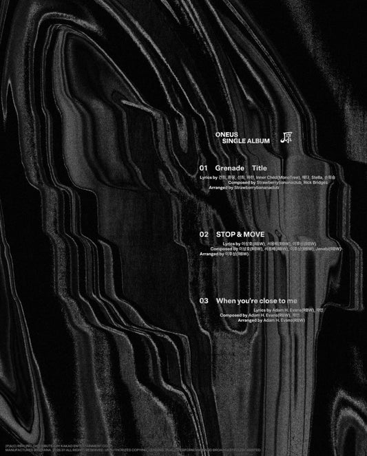 ONEUS Unveils Tracklist for "原"