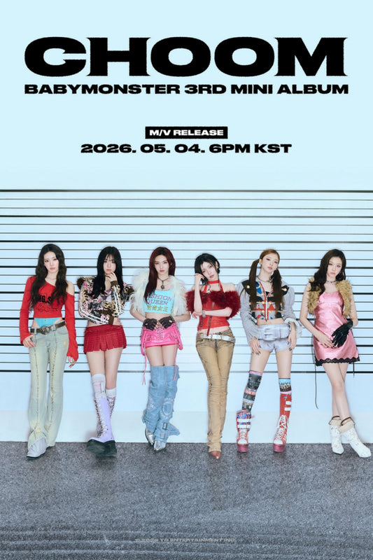 BABYMONSTER Unveils Group Poster for 3rd Mini Album 'CHOOM'