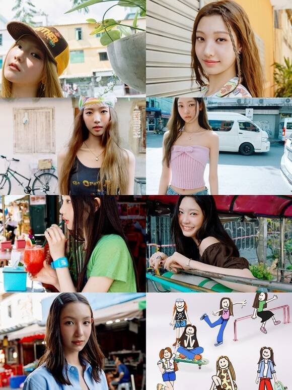 TUIDE Unveils Individual Photos of 7 Members, 7 Colors
