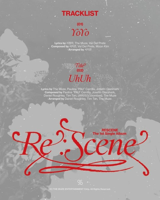 ‘Debut on the 26th’, RESCENE, opens tracklist for ‘Re:Scene’ with captivating fragrance