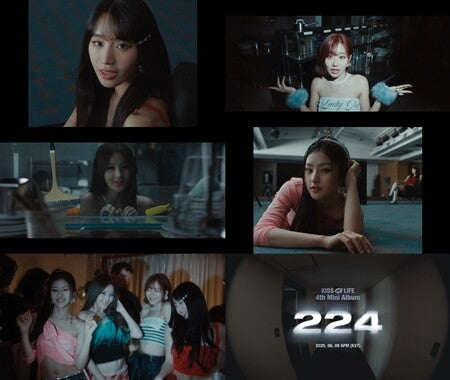 KISS OF LIFE, new album '224' highlight medley video released