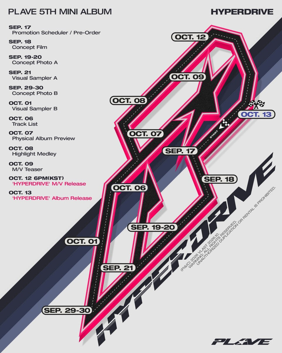 PLAVE Releases 5th Mini Album 'HYPERDRIVE'