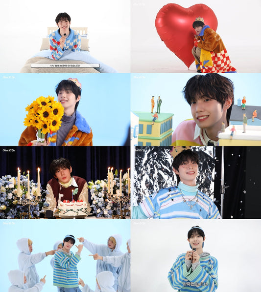 CHUEI LI YU Releases Behind-the-Scenes Footage of Him Solo Debut "UxYOUxU" MV