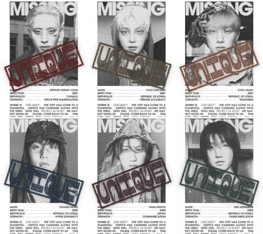 P1Harmony Unveils Title Poster for 9th Mini Album "UNIQUE"