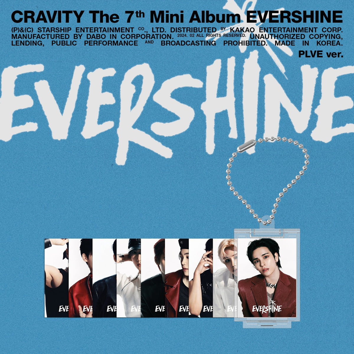 CRAVITY - 7TH MINI ALBUM EVERSHINE(PLVE VER.)