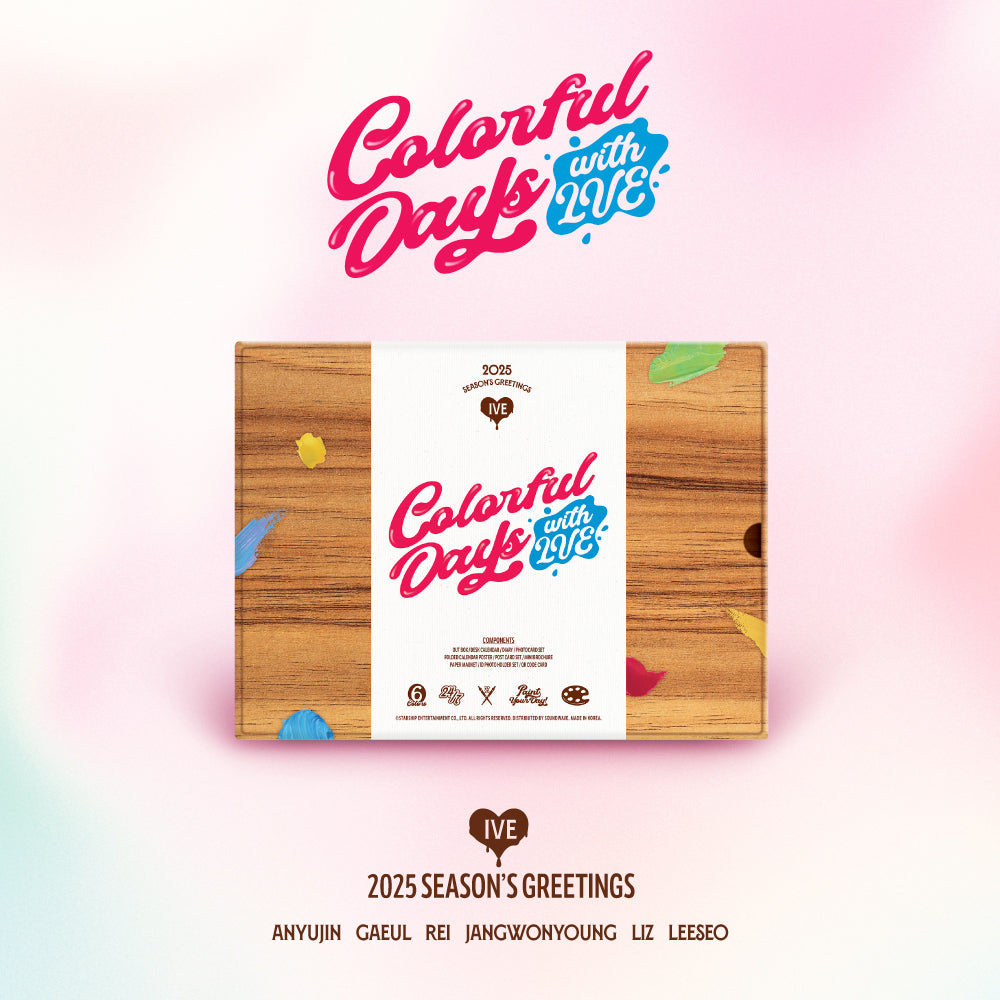 [POB] IVE 2025 SEASON’S GREETINGS : Colorful Days with IVE