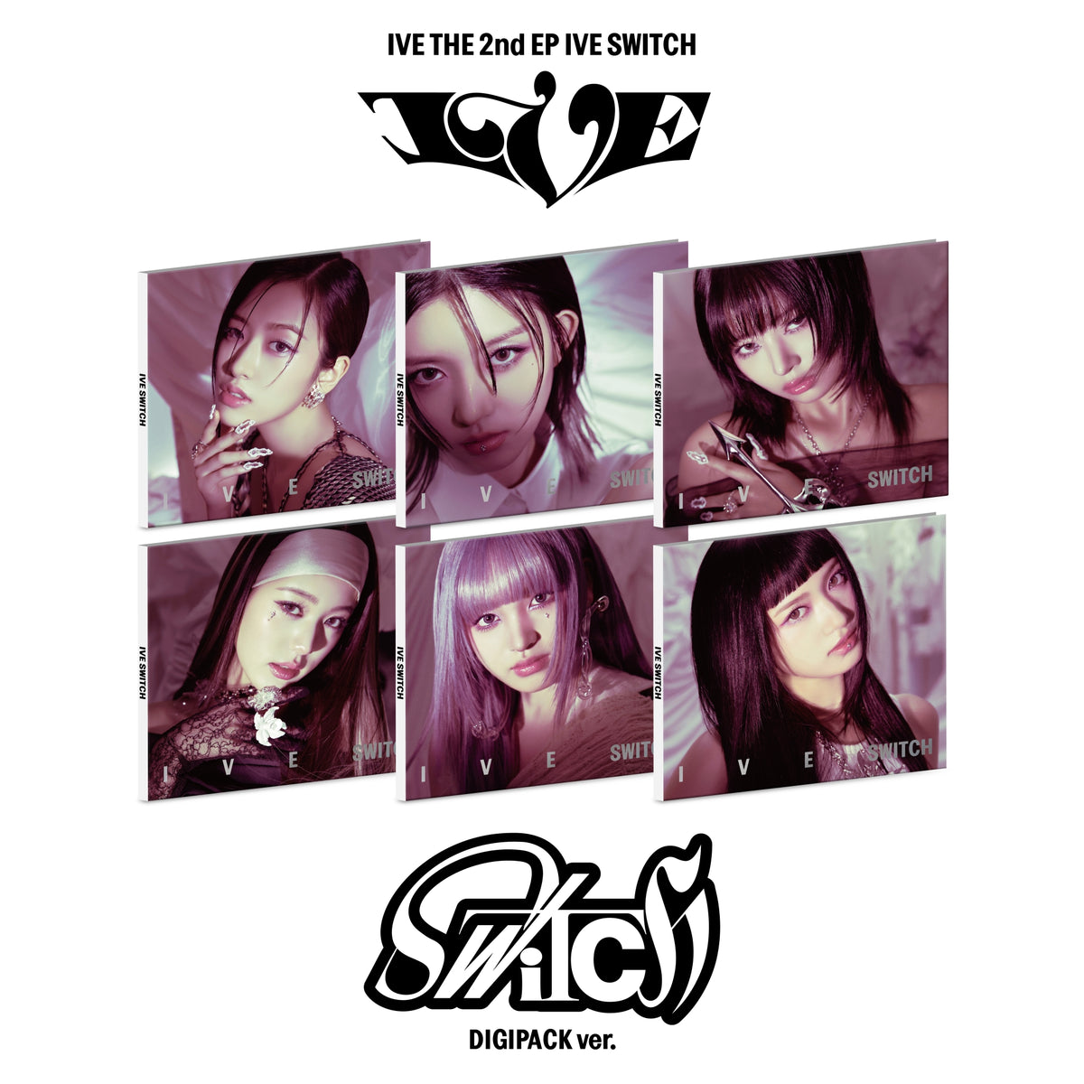 [SET] IVE THE 2nd EP IVE SWITCH (DIGIPACK VER.)