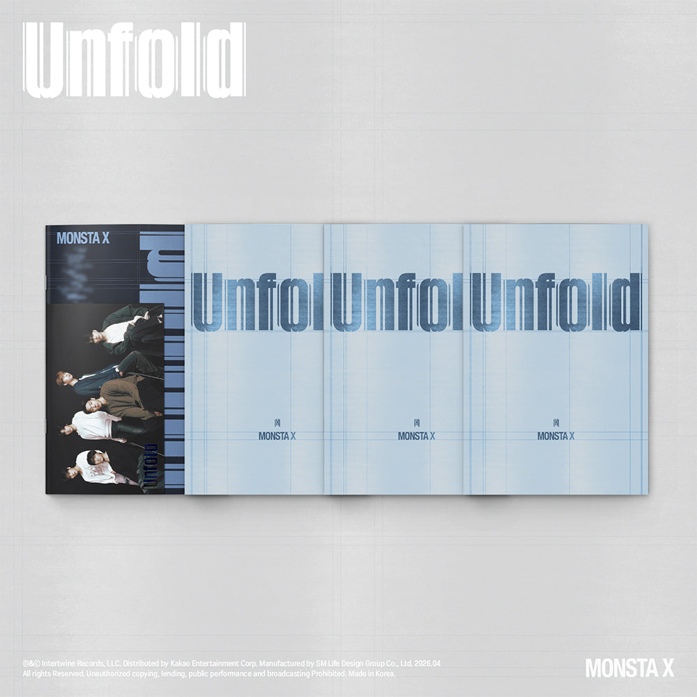 MONSTA X - [Unfold] (PHOTOBOOK Ver.)