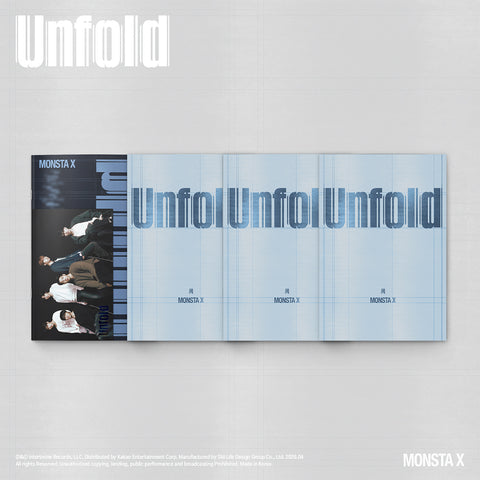MONSTA X - [Unfold] (PHOTOBOOK Ver.)