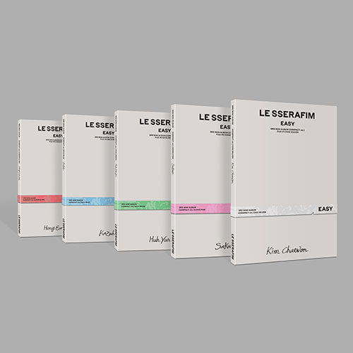[VERSION SELECTABLE] LE SSERAFIM 3rd Mini Album 'EASY' (COMPACT ver.)