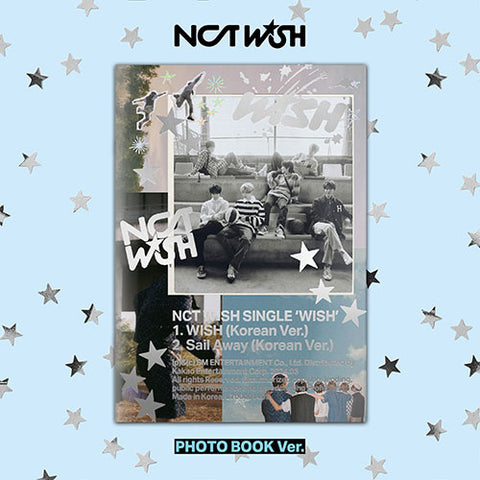 [LuckyDraw] NCT WISH - 1st Single Album [ Wish ] (PhotoBook Ver.)