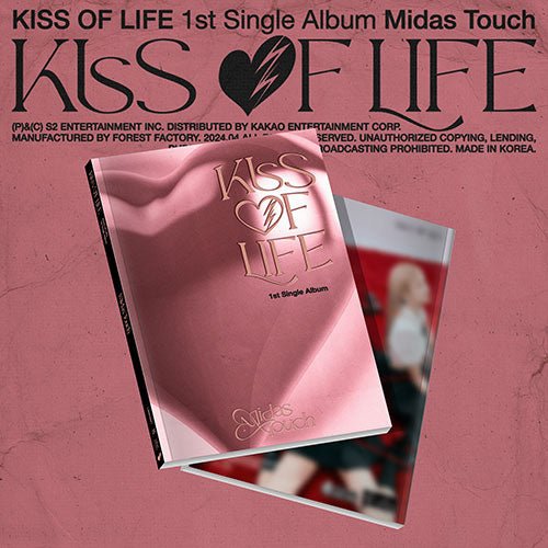[POB] KISS OF LIFE - 1st Single Album [Midas Touch] (Photobook Ver.)