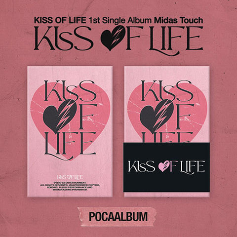 [POB] KISS OF LIFE 1st Single Album [Midas Touch](POCAALBUM)