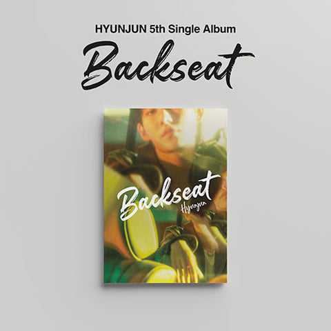 HYUNJUN - 5th Single Album [Backseat](Photobook ver.)