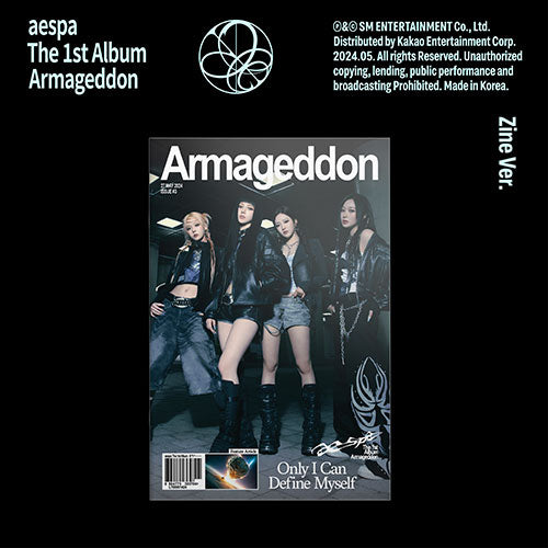 [Fansign POB] aespa - 1st Album [ Armageddon ]_Zine