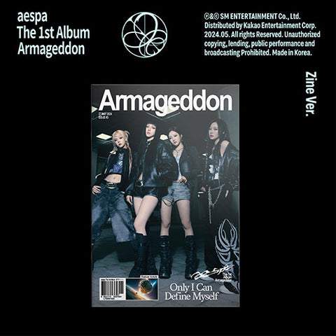 [Fansign POB] aespa - 1st Album [ Armageddon ]_Zine