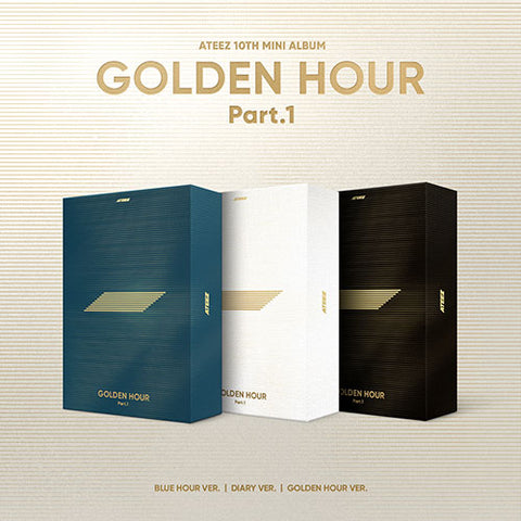 [FanSign] ATEEZ - 10th Mini Album [GOLDEN HOUR : Part.1]