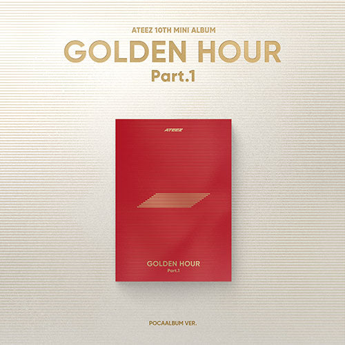 [POB] ATEEZ - 10th Mini Album [GOLDEN HOUR : Part.1] (POCAALBUM VER.)