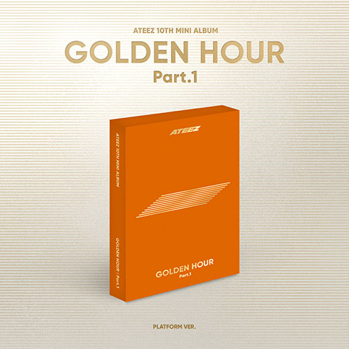 [FanSign] ATEEZ - 10th Mini Album [GOLDEN HOUR : Part.1] (Platform VER.)