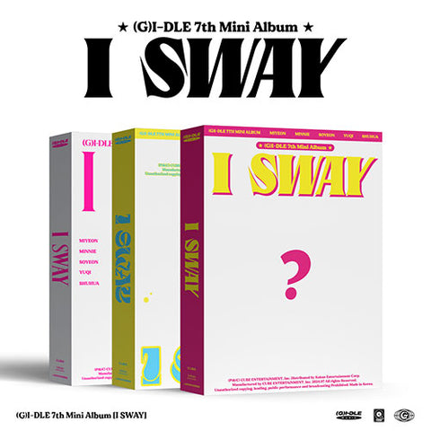 [POB] (G)I-DLE - 7th Mini Album [I SWAY]