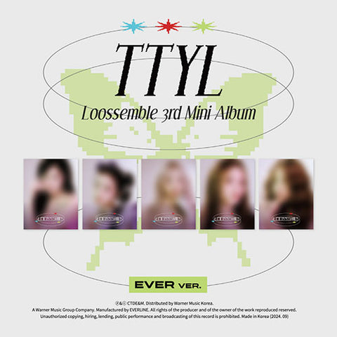 [POB] Loossemble 3rd Mini Album [TTYL] (EVER MUSIC ALBUM ver.)