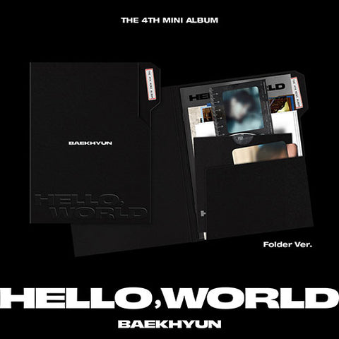 BAEKHYUN (EXO) The 4th Mini Album [Hello, World] (Folder Ver.)