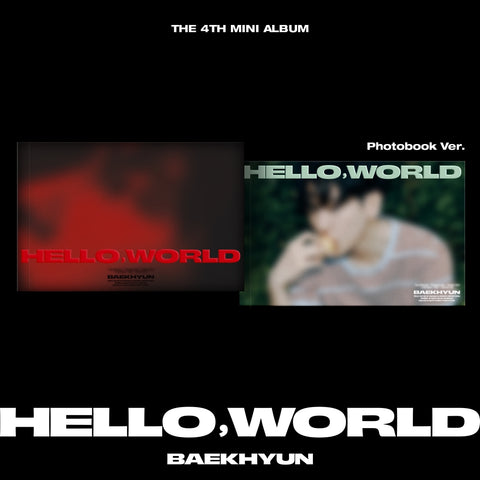 [POB] BAEKHYUN (EXO) The 4th Mini Album [Hello, World]