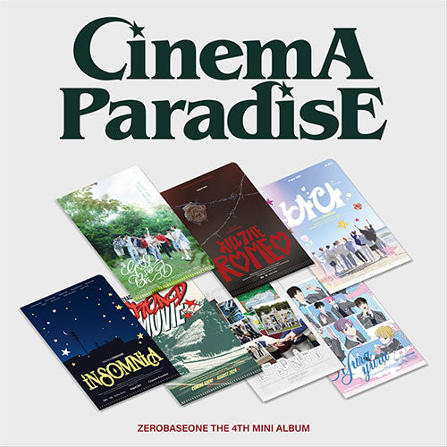 ZEROBASEONE(ZB1) - The 4th Mini Album [CINEMA PARADISE] (ZEROSE ver.)