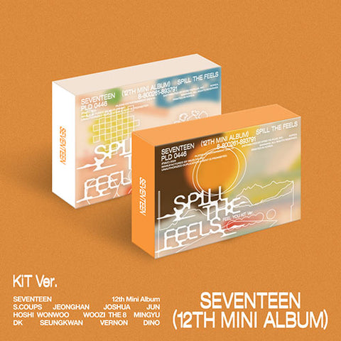 SEVENTEEN - 12th Mini Album 'SPILL THE FEELS' (KiT Ver.)