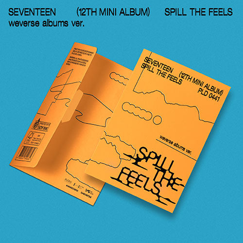 [POB] SEVENTEEN - 12th Mini Album 'SPILL THE FEELS' (Weverse Albums ver.)