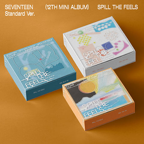 [POB] SEVENTEEN - 12th Mini Album 'SPILL THE FEELS' (STANDARD ver.)