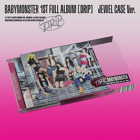 [POB] BABYMONSTER 1st FULL ALBUM [DRIP] (JEWEL CASE Ver.)