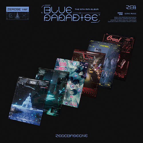 [POB] ZEROBASEONE - The 5th Mini Album [BLUE PARADISE] (ZEROSE Ver.)