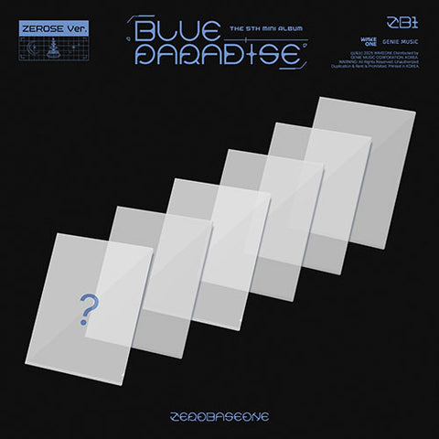 [POB] ZEROBASEONE - The 5th Mini Album [BLUE PARADISE] (ZEROSE Ver.)