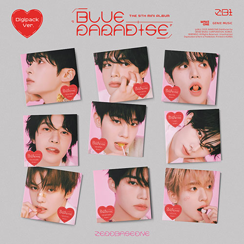 [VERSION SELECTABLE] ZEROBASEONE(ZB1) - The 5th Mini Album [BLUE PARADISE] (Digipack Ver.)