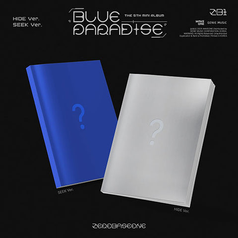 [POB] ZEROBASEONE(ZB1) - The 5th Mini Album [BLUE PARADISE]