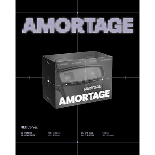 [POB] JISOO - Mini Album [AMORTAGE] (REELS Ver)