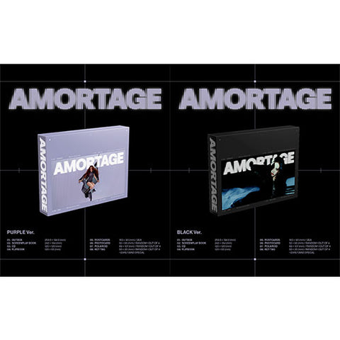 [POB] JISOO - Mini Album [AMORTAGE] EXCLUSIVE EDITION