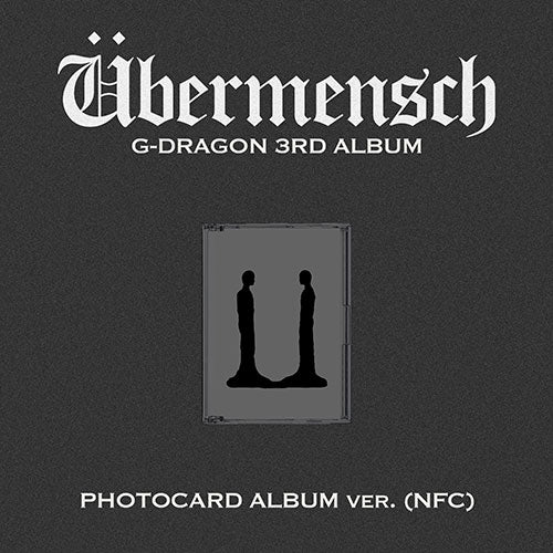 [POB] G-DRAGON - 3RD ALBUM [Übermensch] PHOTOCARD ALBUM ver. (NFC)