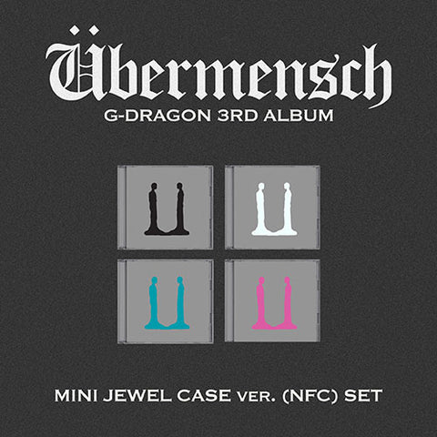 [POB] G-DRAGON - 3RD ALBUM [Übermensch] MINI JEWEL ver. (NFC)