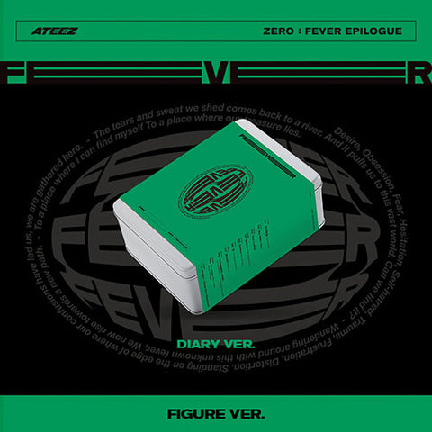 [POB] ATEEZ - ZERO : FEVER EPILOGUE (FIGURE / DIARY VER.)