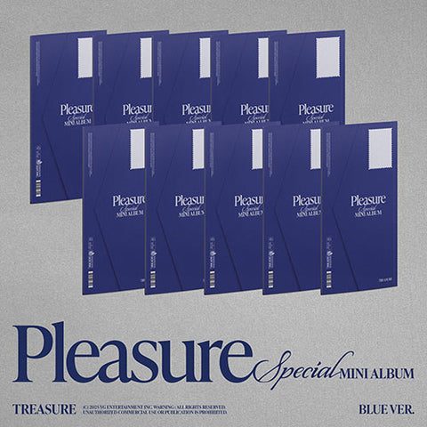 [POB] TREASURE [PLEASURE] [BLUE VER.]