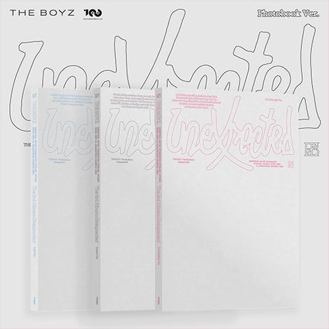 [POB] THE BOYZ - The 3rd Album 'Unexpected' (Photobook Ver.)