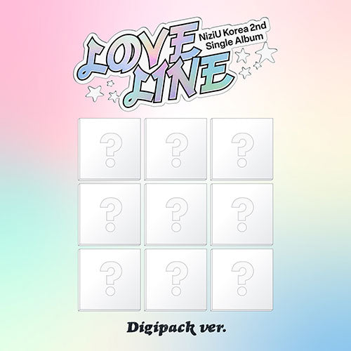 [POB] NiziU Korea 2nd Single Album LOVE LINE (Digipack ver.)